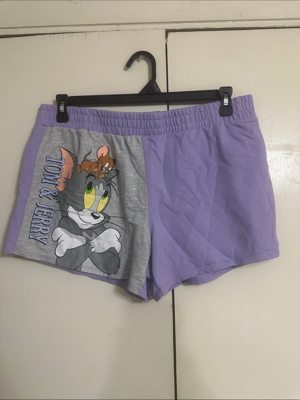Tom & Jerry Lavender Lounge Shorts